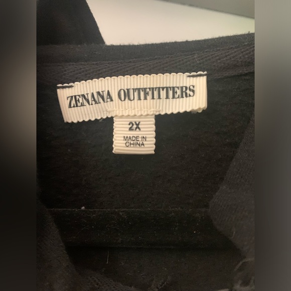 Zenana Outfitters womens hooded zip up jacket size 2X - Picture 4 of 6